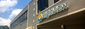 BrightView sign on building