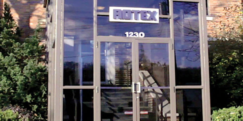 Front door of Rotex