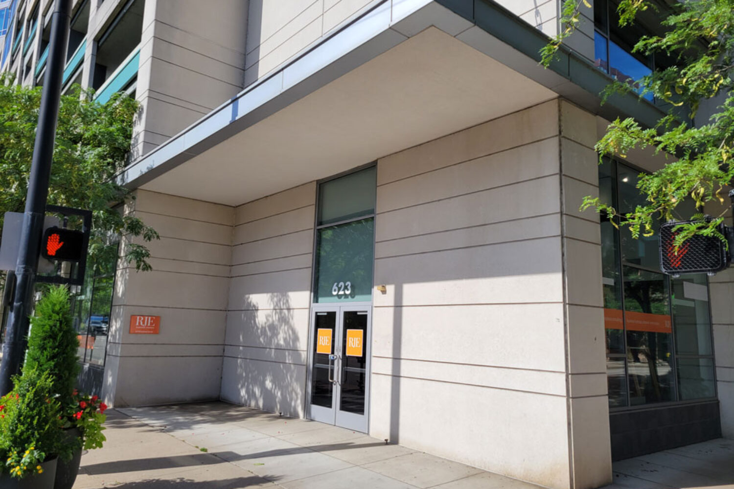 RJE Exterior of building