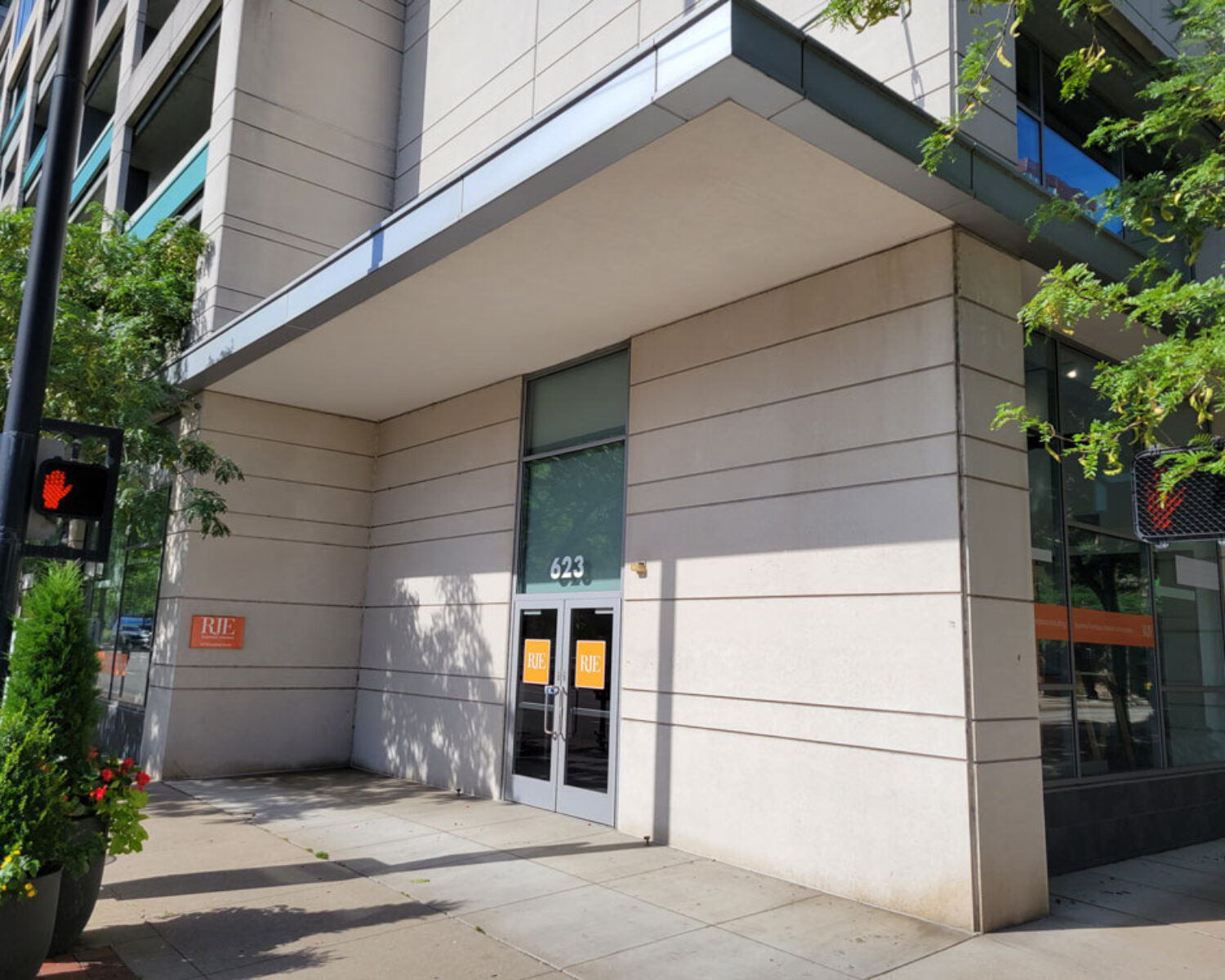 RJE Exterior of building