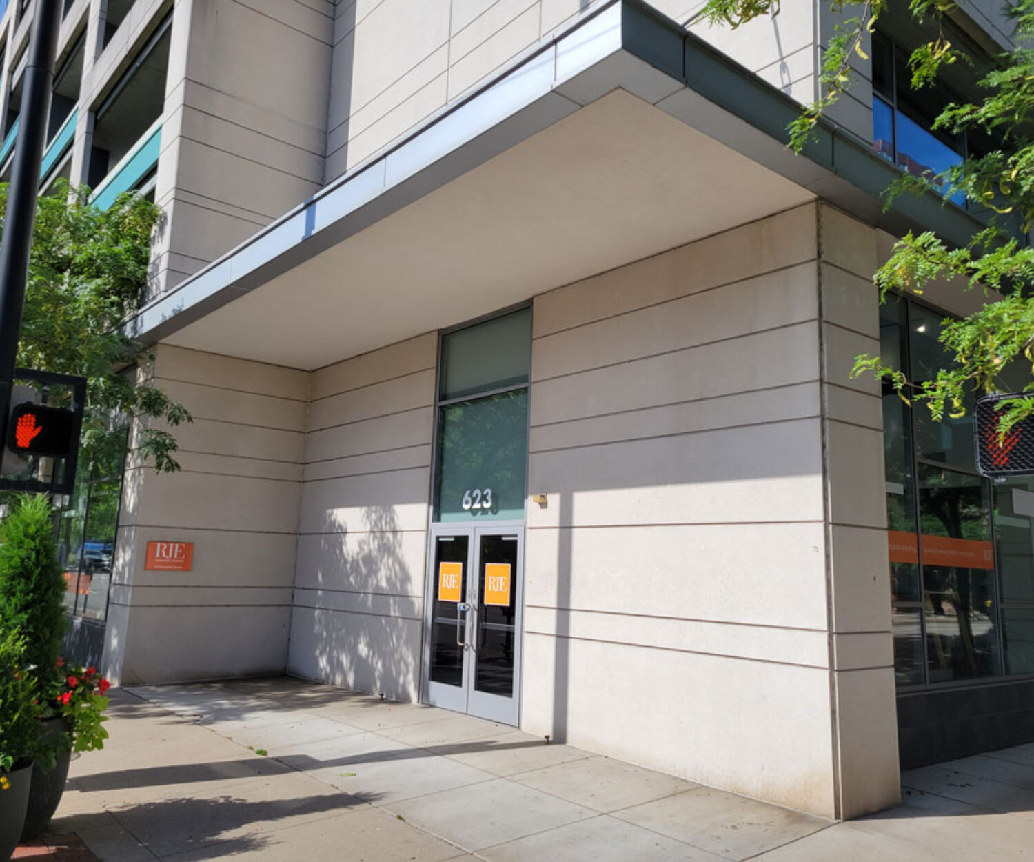 RJE Exterior of building